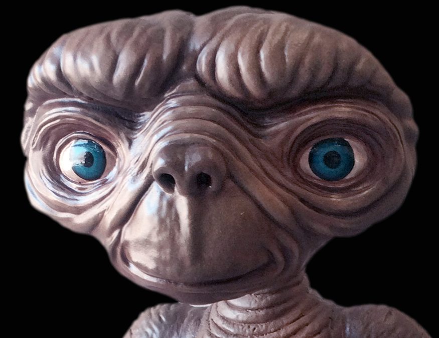 Escultura porexpan personaje ET