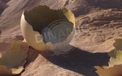 Residente. Huevo ficticio de porexpan de la Canción «Somos Anormales»