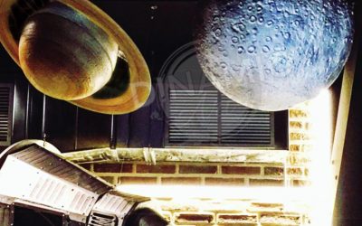 Escultura decorativa para Loona Fitness