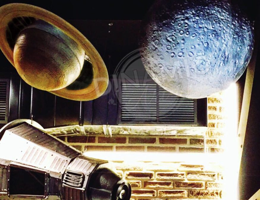 Escultura decorativa para Loona Fitness