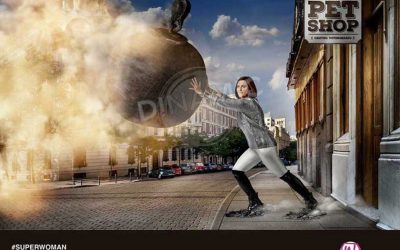 Ficticio de porexpan Bola Demolición