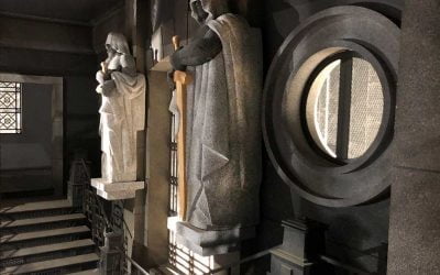 Esculturas de la Casa de Papel 3.