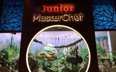 Construcción de decorados para Master Chef Junior 2020