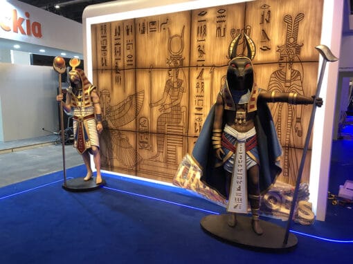 Figuras Egipcias para stand