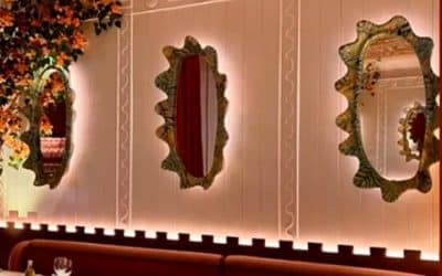 Espejos para el restaurante Gina de Niza