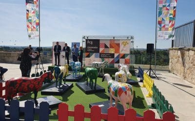 Fromago Cheese Experience. Ovejas ficticias