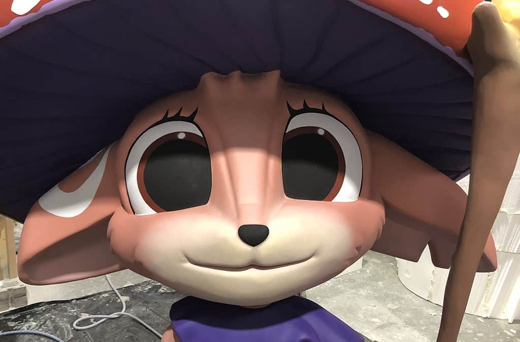 Figuras infantiles para parque temático