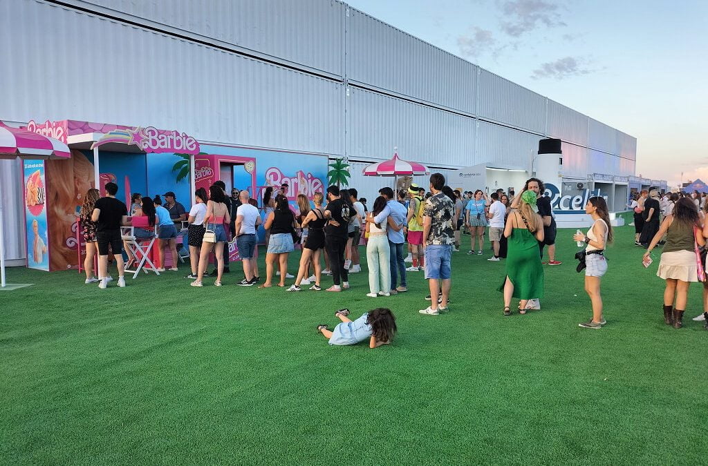 PopUp de Barbie en Mad Cool