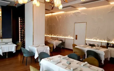 Mural selvático. Restuarante Dculto