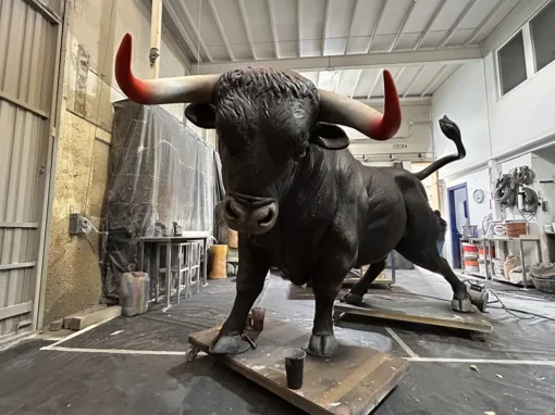 Escultura del toro de lidia. Benidorm Fest